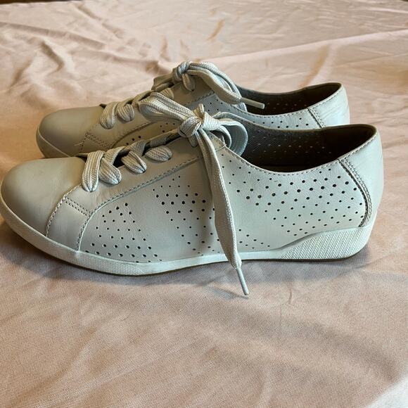 Dansko Orli Perforated Sneaker in Gray Size 41 US 10.5-11 - Picture 1 of 9